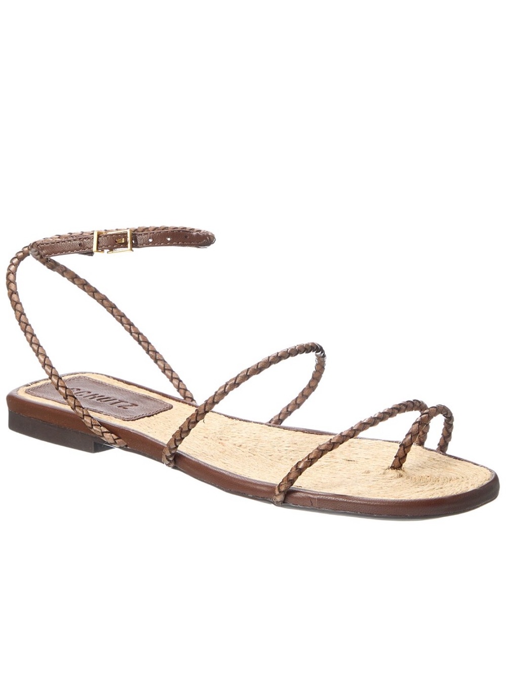 NWT SHUTZ Kaya Straw Flat Sz. 5.5